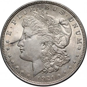 United States of America, 1921 Dollar, Philadelphia, Morgan