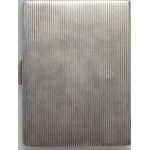Silver cigarette case with dedication 1947