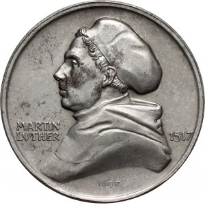 Germany, 1917 medal, Martin Luther