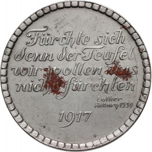 Germany, 1917 medal, Martin Luther