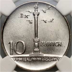 PRL, 10 złotych 1966, Kolumna Zygmunta - Mała Kolumna