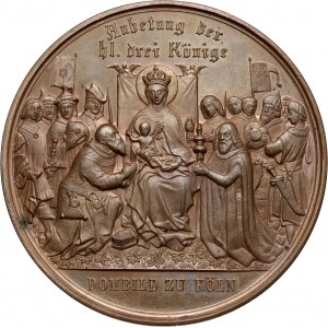 Germany, medal from 1880, Completion of the construction of the Cologne Cathedral