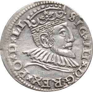 Zygmunt III Waza, trojak 1592, Ryga