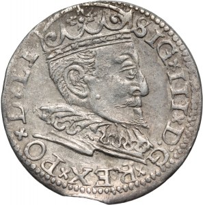 Zygmunt III Waza, trojak 1596, Ryga