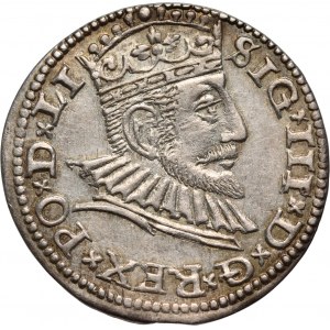 Zygmunt III Waza, trojak 1592, Ryga