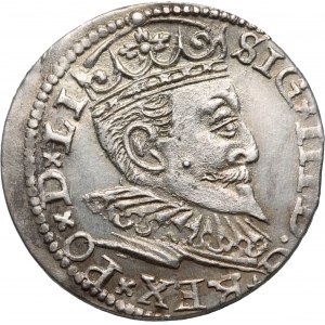 Zygmunt III Waza, trojak 1597, Ryga