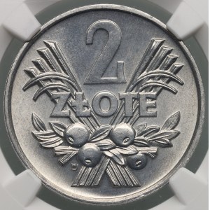 PRL, 2 złote 1970, Jagody