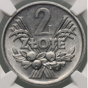 PRL, 2 złote 1973, Jagody