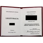 III RP, Krzyż Komandorski, Orderu Odrodzenia Polski klasa III, z legitymacja i pudełkiem.