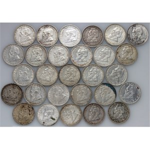 Lithuania, lot of coins 5 Litai 1936 (28 pieces), Basanavicius