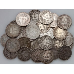 Germany, set of Mark coins from 1874-1911 (35 pieces)