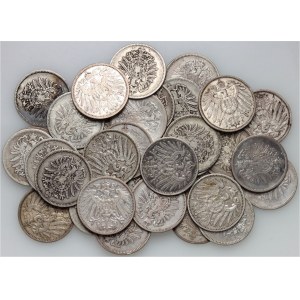 Germany, set of Mark coins from 1874-1911 (35 pieces)