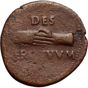 Roman Empire, Vitellius 69, As, Tarraco