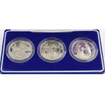 Alderney/Jersey/Guernsey, Elizabeth II, 5 Pounds Coin Set 2002, Diana Princess of Wales