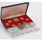Hungary, set of coins from 1966-1978