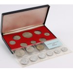 Hungary, set of coins from 1966-1978