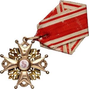 Rosja, Krzyż Orderu Świętego Stanisława, produkcja Eduard (1910-1917)