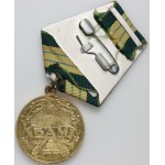 Rosja, ZSRR, medal (1976), Za budowę BAM Bajkalsko-Amurskiej Magistrali