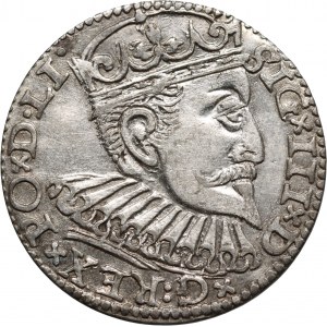 Zygmunt III Waza, trojak 1598, Ryga