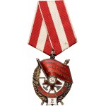 Rosja, ZSRR, zestaw po żołnierzu, Order Lenina, Order Czerwonego Sztandaru, drugie nadanie Orderu Czerwonego Sztandaru i dokument nadania, wielka rzadkość