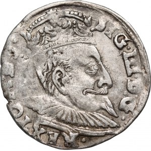 Zygmunt III Waza, trojak 1597, Wilno