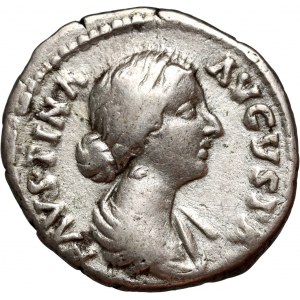 Roman Empire, Faustina the Younger 161-175, Denar, Rome