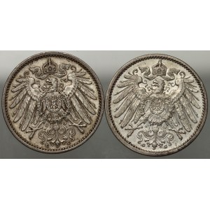 Germany, set of Mark coins from 1915 (2 pieces)