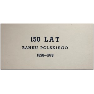 PRL, zestaw banknotów 1.07.1948, 150 Lat Banku Polskiego, (2 sztuki)