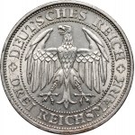 Germany, Weimar Republic, 3 Mark 1929 E, Muldenhütten, 1000th Anniversary of Meissen