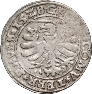 Zikmund I. Starý, penny 1528, Toruň