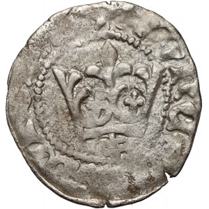 Władysław Jagiełło 1386-1434, półgrosz, Kraków, sygnatura ‡