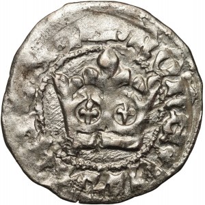Władysław Jagiełło 1386-1434, półgrosz, Kraków, bez sygnatur