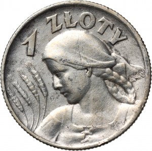 II RP, 1 zl. 1925, Londýn, Harvester