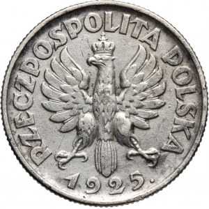 II RP, 1 złoty 1925, Londyn, Żniwiarka