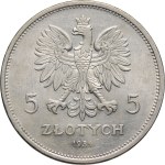 II RP, 5 złotych 1931, Warszawa, Nike