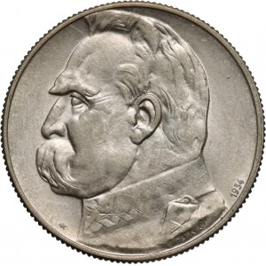 II RP, 5 złotych 1934, Warszawa, Józef Piłsudski, Orzeł Strzelecki