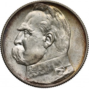 II RP, 5 złotych 1938, Warszawa, Józef Piłsudski