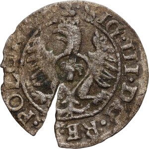 Zygmunt III Waza, szeląg (1613/1614), Bydgoszcz, DESTRUKT (Brockage)