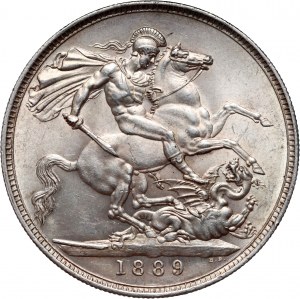 Velká Británie, Viktorie, koruna 1889