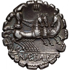 Roman Republic, C. Naevius Balbus 79 BC, Denar Serratus, Rome