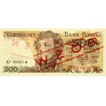 PRL, 500 złotych 1.06.1979, WZÓR, No. 0603, seria AZ