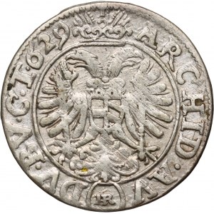 Śląsk, Ferdynand II, 3 krajcary 1629 HR, Wrocław