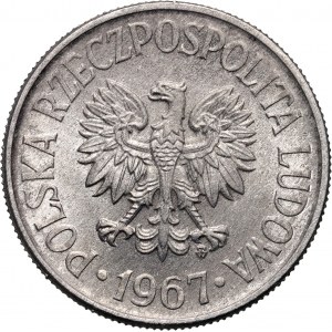 PRL, 50 groszy 1967, rzadki rocznik