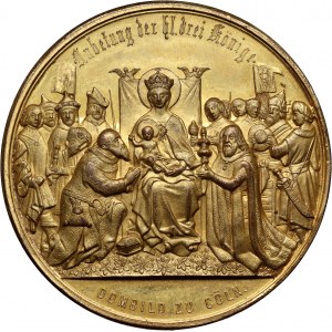 Germany, medal from 1880, Completion of the construction of the Cologne Cathedral
