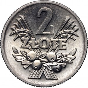 PRL, 2 złote 1958, Jagody
