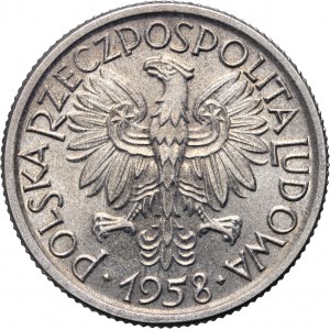 PRL, 2 złote 1958, Jagody