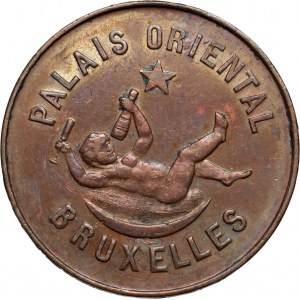 Belgium, Token ND, Palais Oriental, Brussels