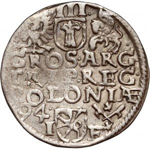 Zygmunt III Waza, trojak 1594, Poznań
