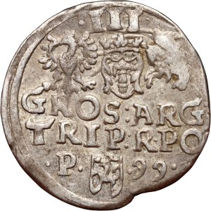 Zygmunt III Waza, trojak 1599, Poznań