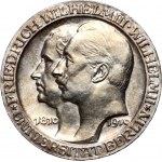 Germany, Prussia, Wilhelm II, 3 Mark 1910 A, 100th anniversary of the University of Berlin
